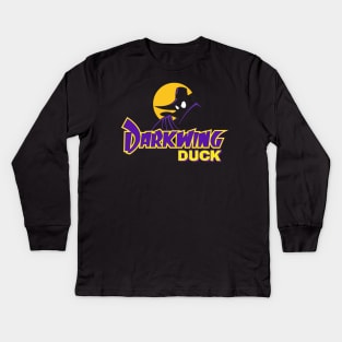 Darkwing Duck Kids Long Sleeve T-Shirt